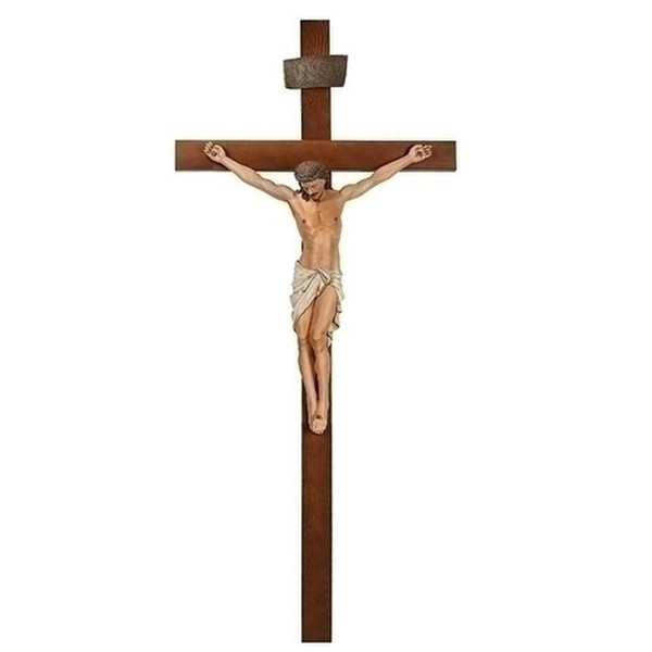 Corpus Crucifix of Christ 72" High Sculpture